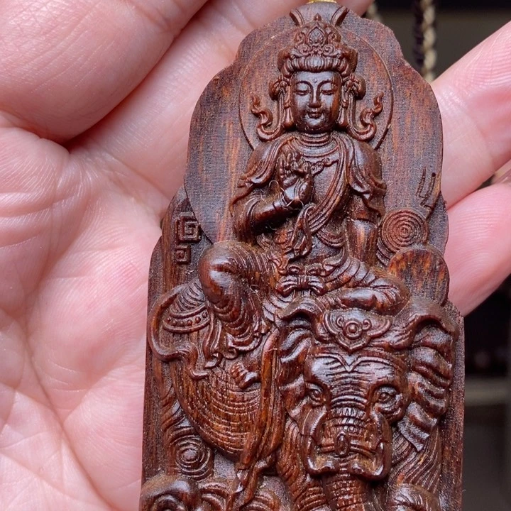 沉香木手串越南芽庄白棋楠金丝玉化帝王吊坠