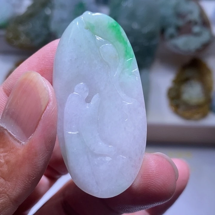 【闪购商品】翡翠未镶嵌颈饰111111111
