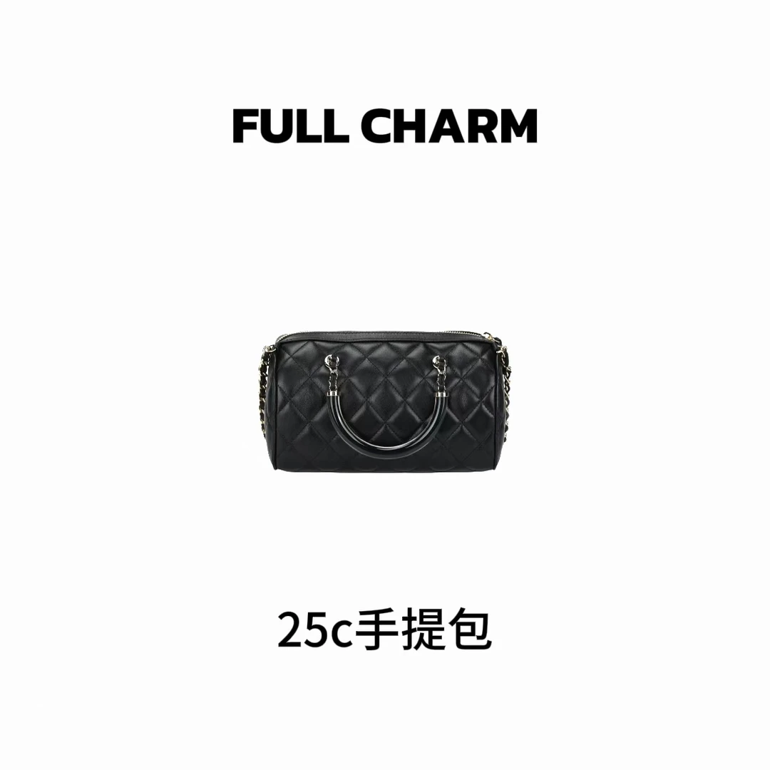 【E686】FULL CHARM-波士顿包包-手提斜挎包女包SC082