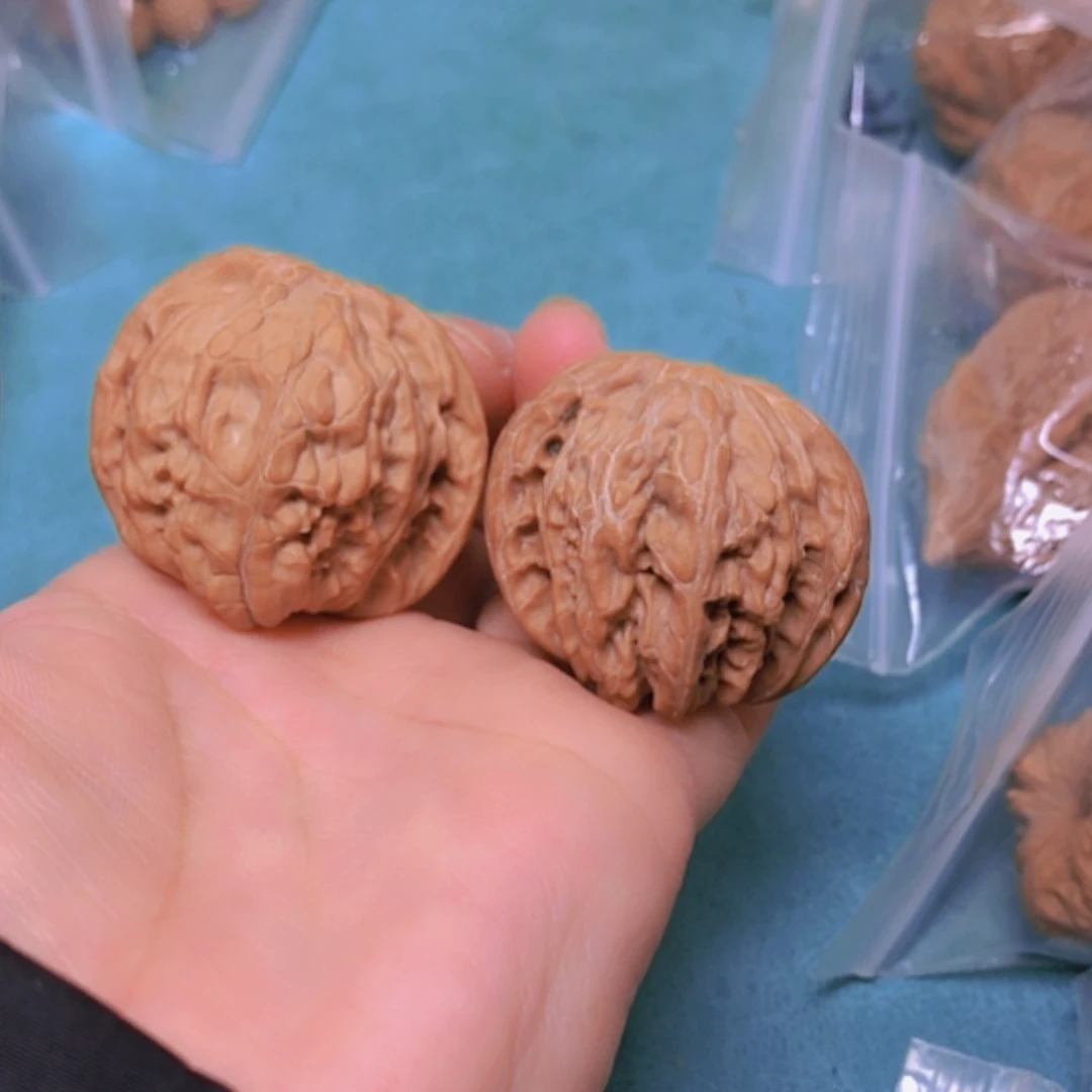 【闪购商品】摆件核桃39.5磨盘有修出油