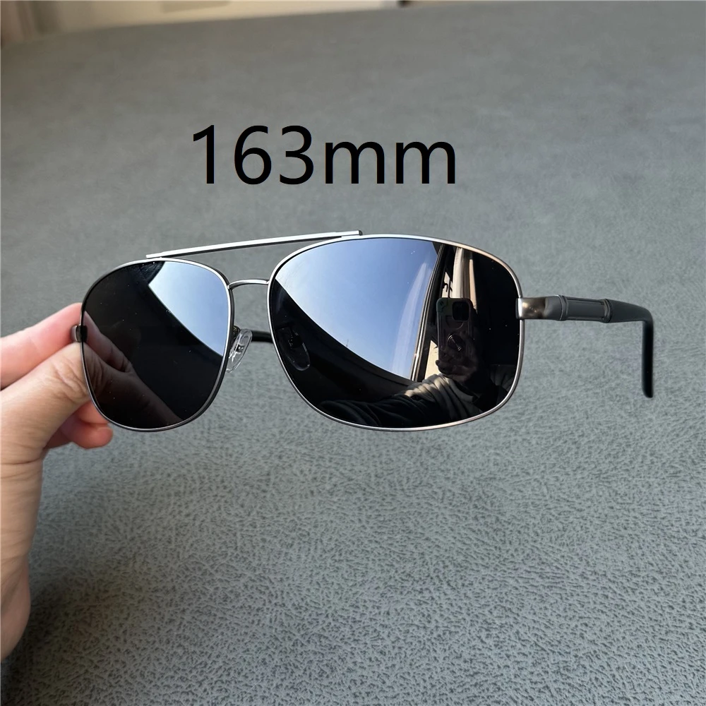 163mm加宽男士偏光太阳镜胖子200斤胖脸墨镜防晒紫外线开车偏光镜