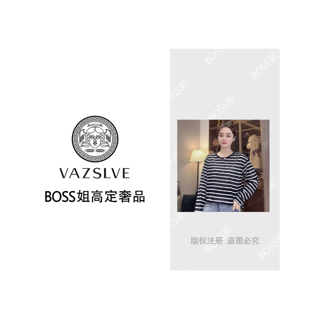 VAZSLVE/原创设计A79121新款洋气百搭长袖