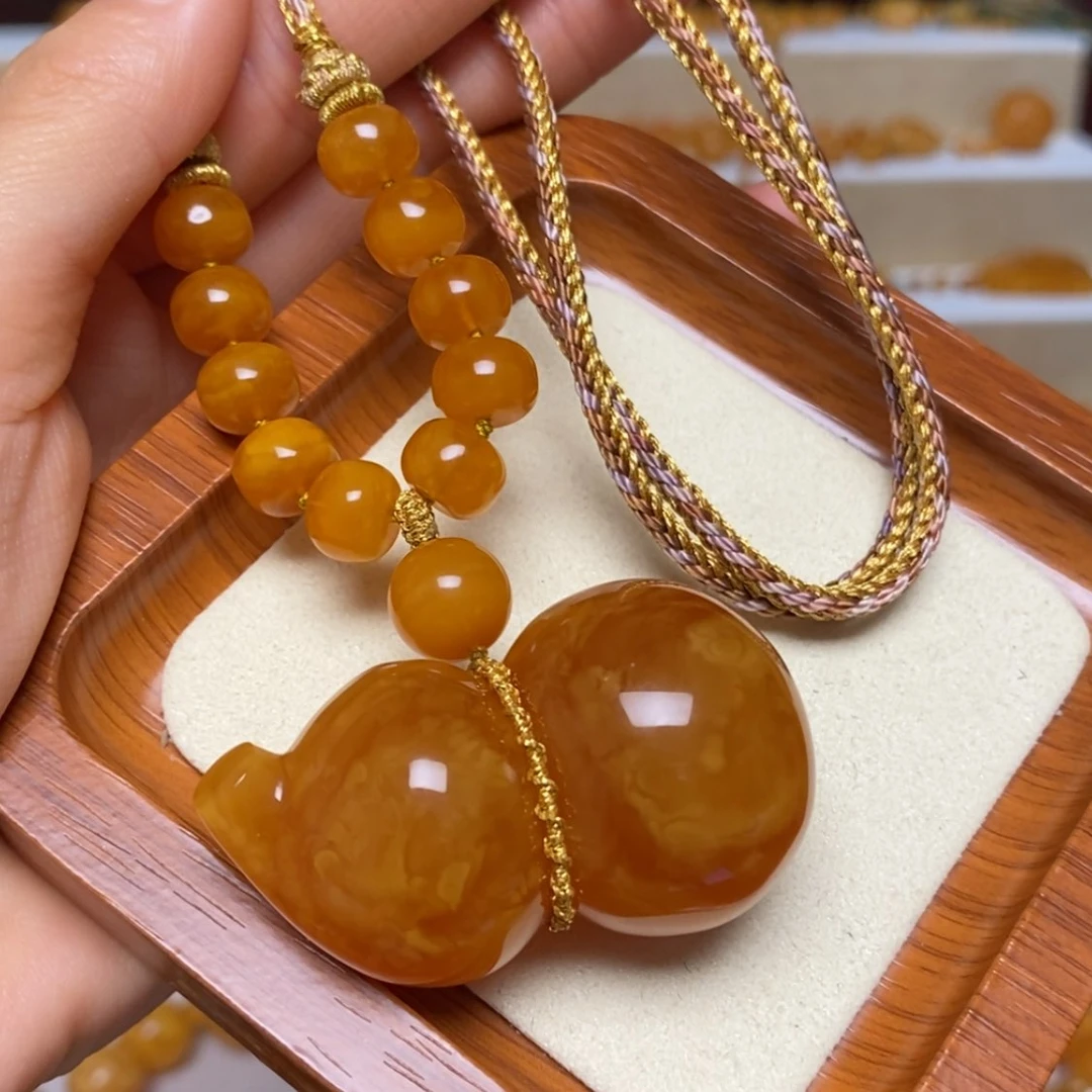 【闪购商品】未镶嵌颈饰蜜蜡项链