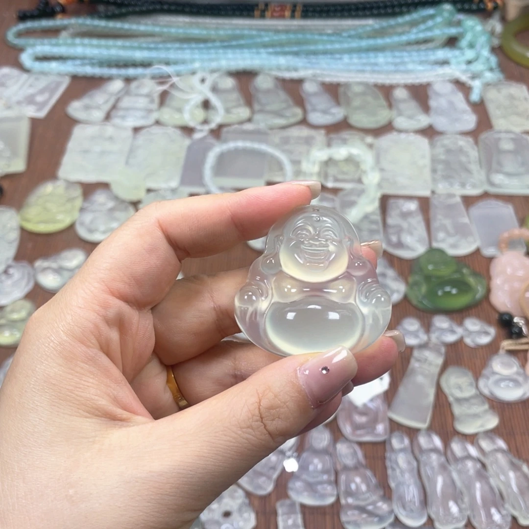 芝***士未镶嵌蛇纹石玉多样性随机发一