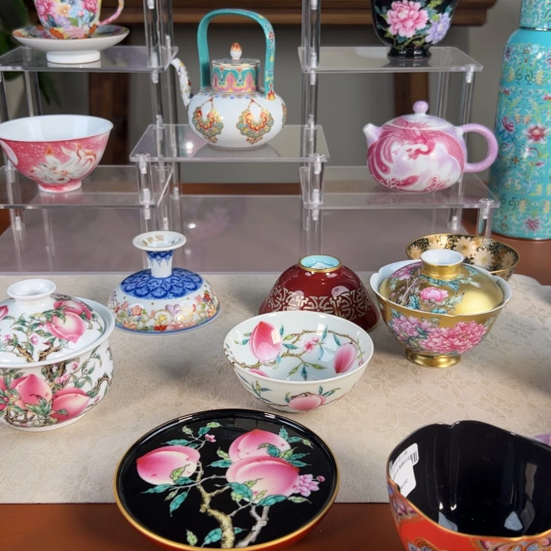 海****饱纯手工手绘 高端茶器