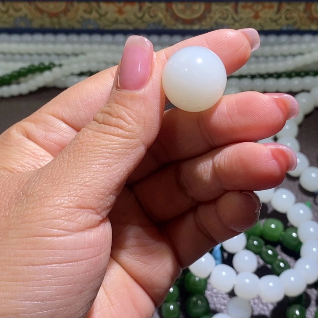 和田玉手链未镶嵌望*