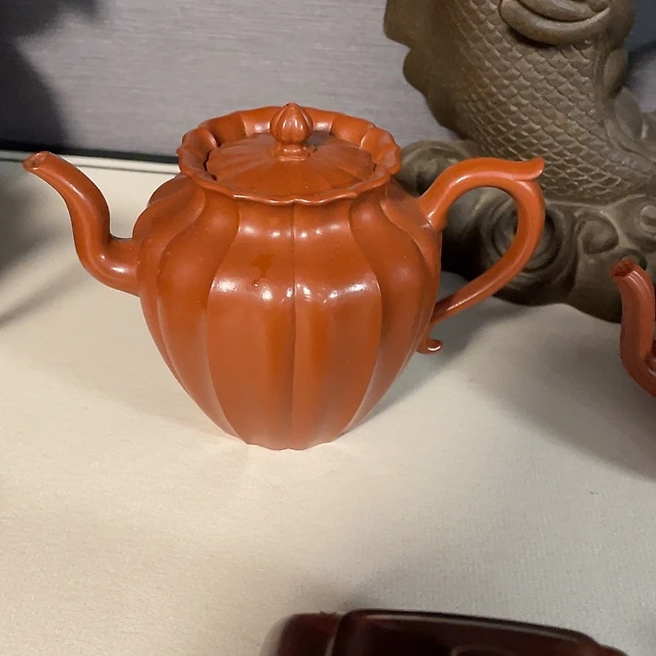 风***吹紫砂茶壶全过程都