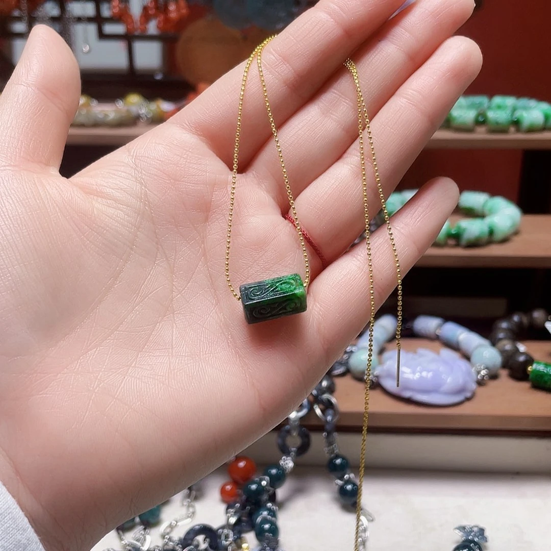 翡翠未镶嵌手链饰品