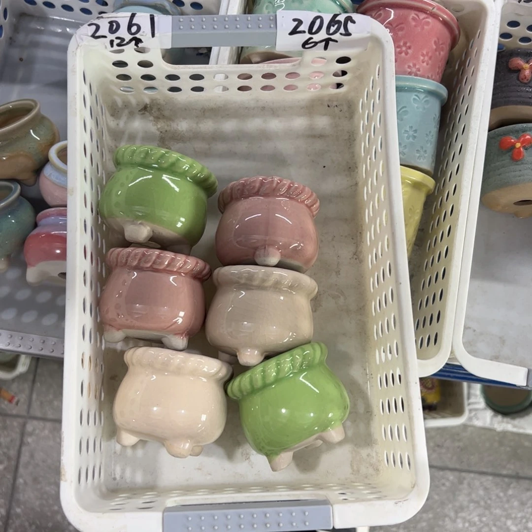 陶瓷陶瓷多肉花盆@@2065