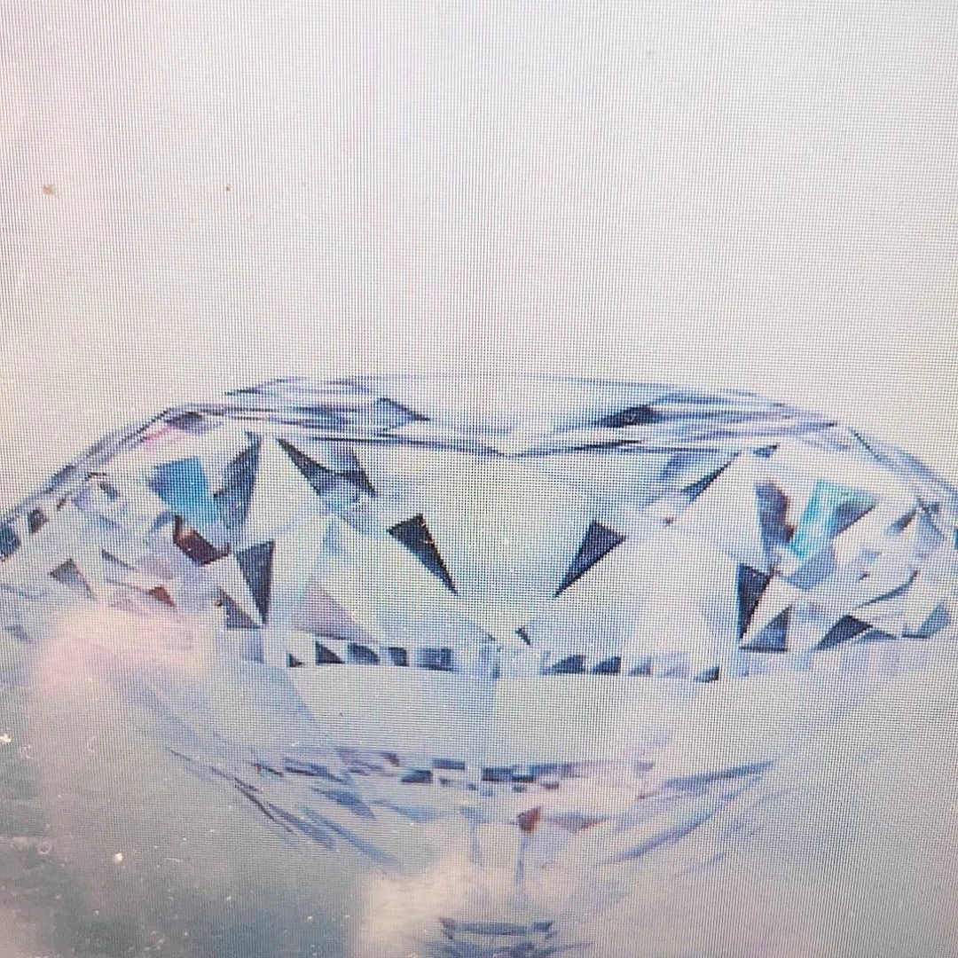 实验室培育钻石18K金镶嵌3D-E，VS国检