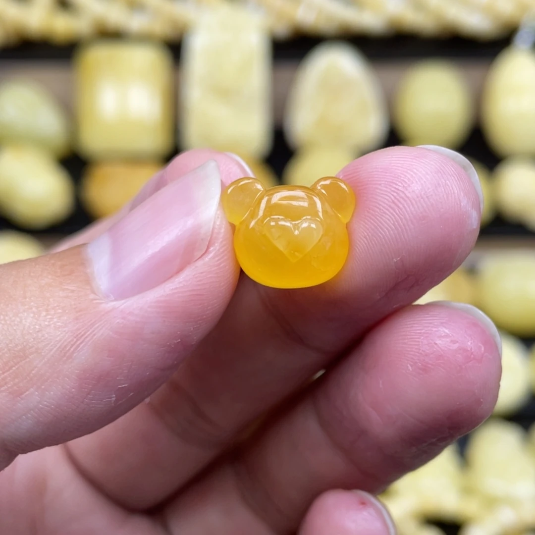 琥珀未镶嵌裸石琥珀蜜蜡