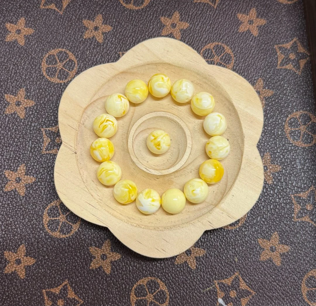 金瓷白-精品-圆珠单颗