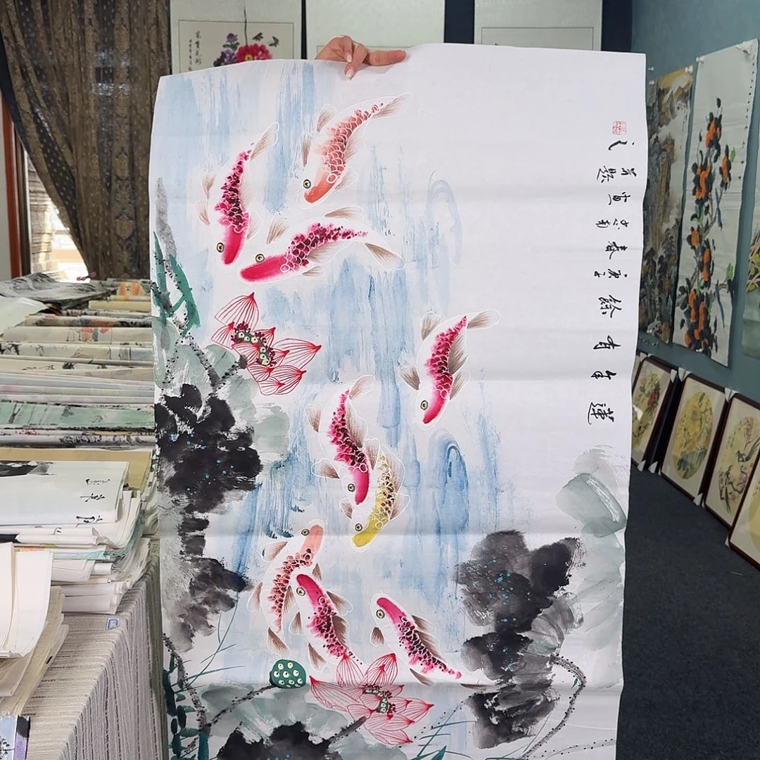 纯手绘国画好作品