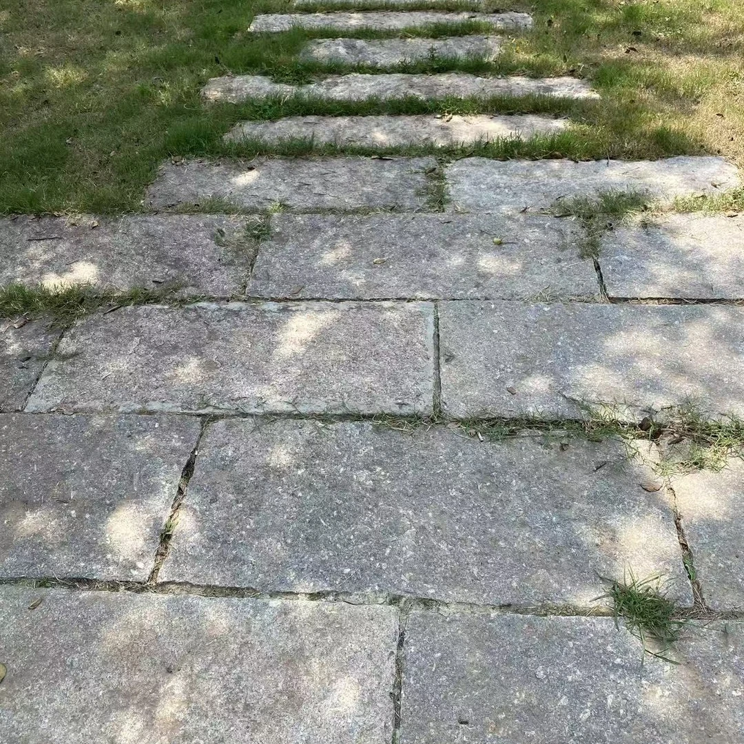 复古老石板庭院地砖广场防滑踏步 户外地砖园林石材