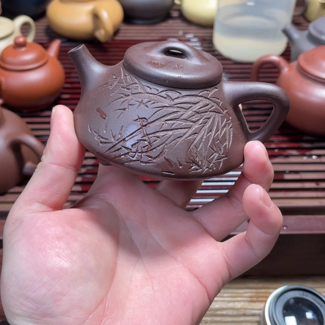 茶杯紫砂宜兴原矿