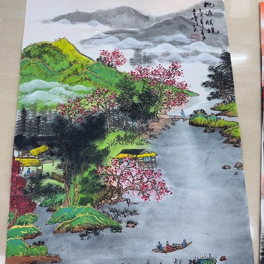 国画国画作品集一个由v