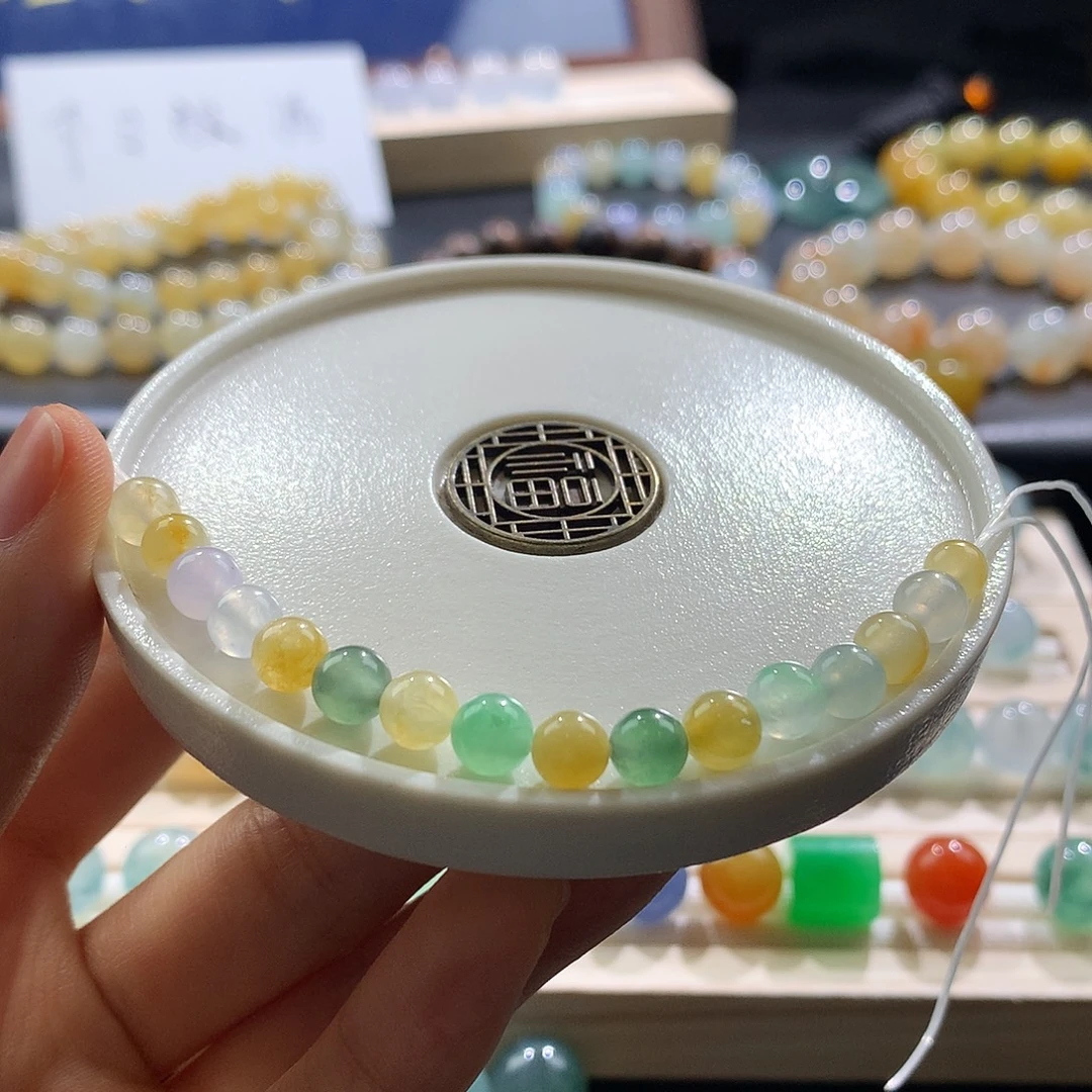 翡翠散珠翡翠珠子