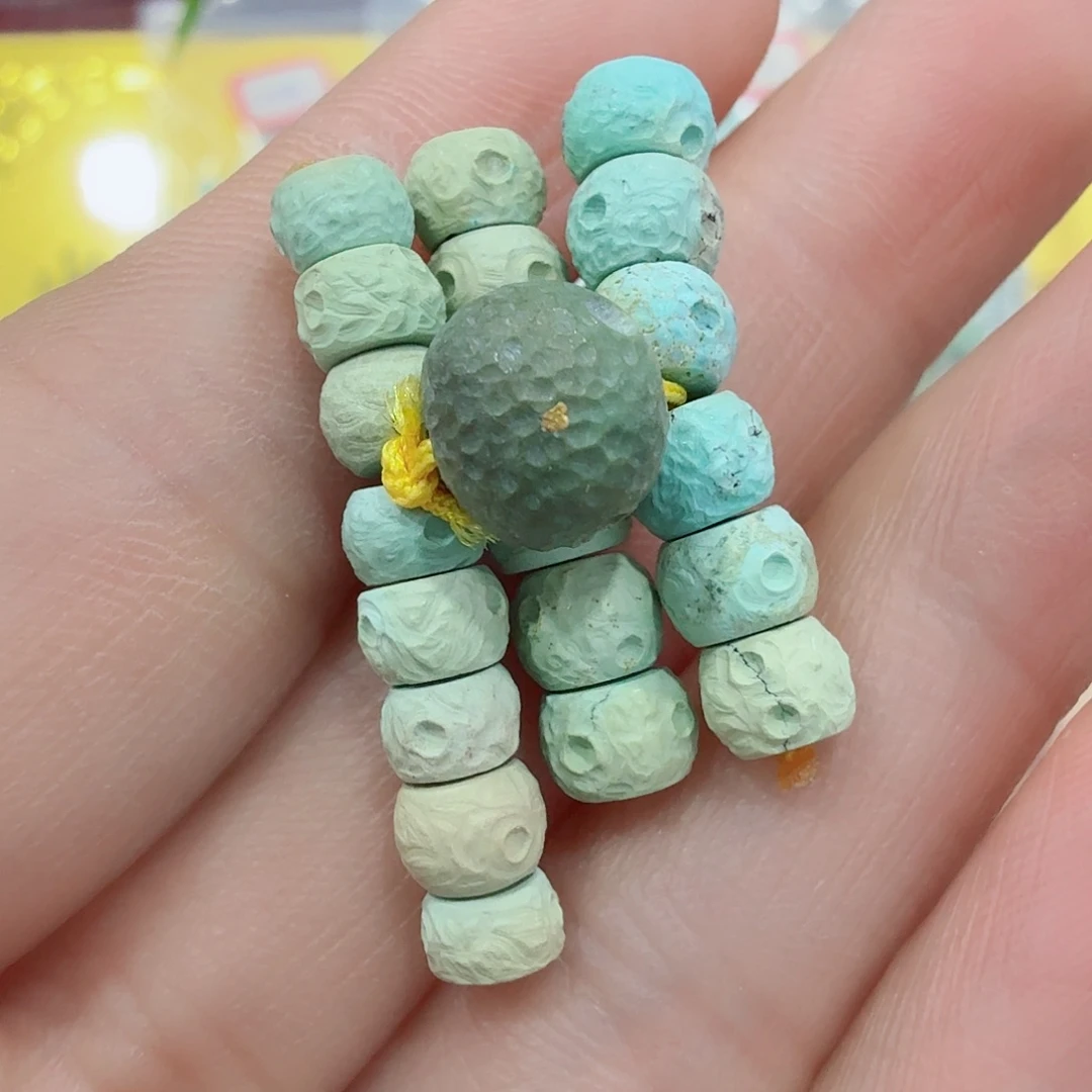 未镶嵌绿松石珠宝奇石