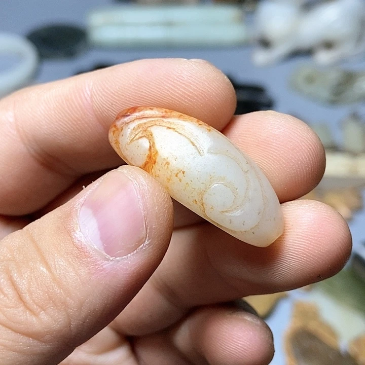 和田玉未镶嵌颈饰182