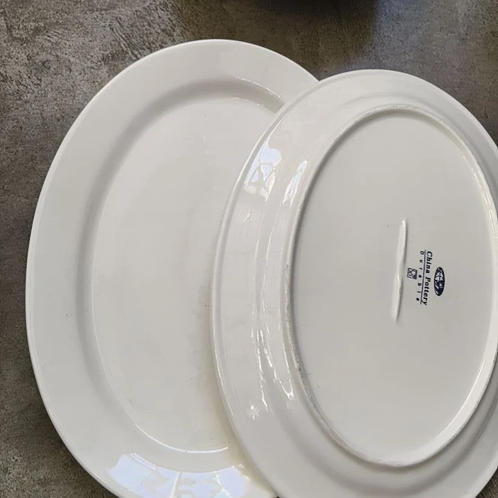 瓷陶瓷盘子口尽30.5里米两个