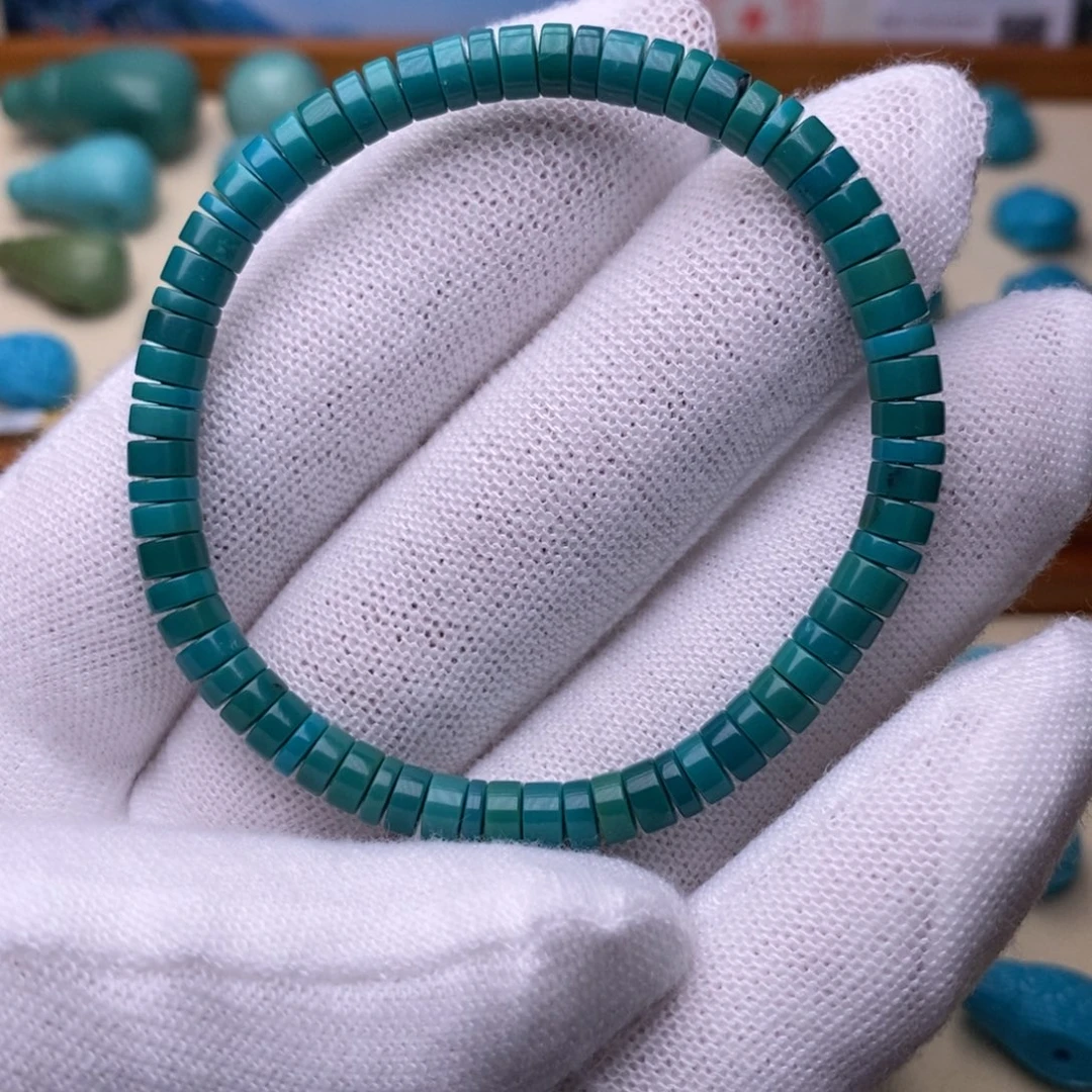 绿松石未镶嵌绿松石直切5