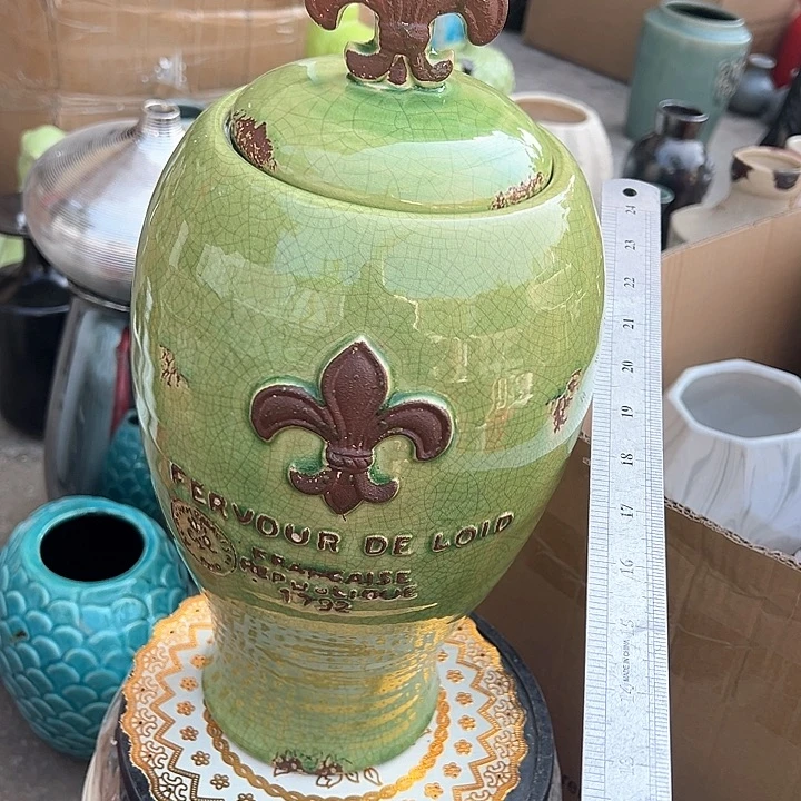 摆件高40口10公分微瑕捡漏