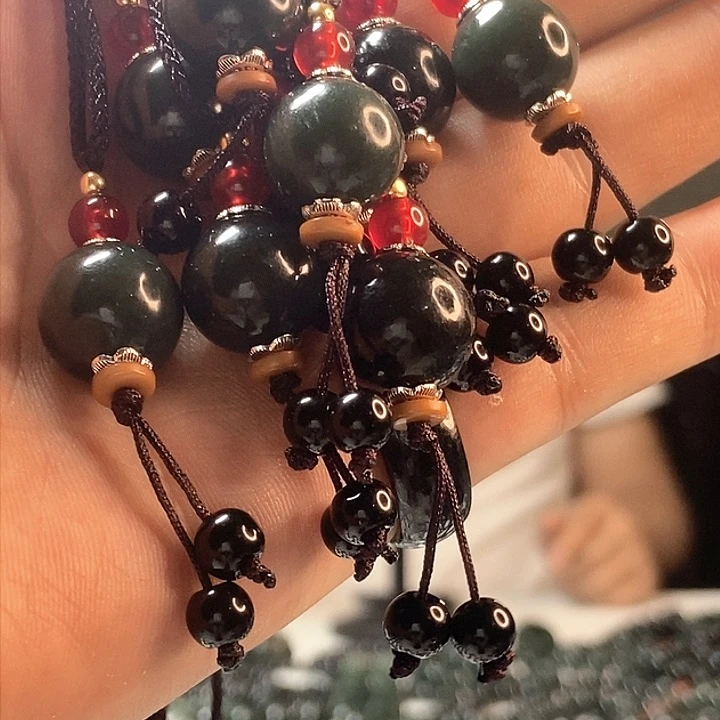 和田玉（青玉）未镶嵌颈饰