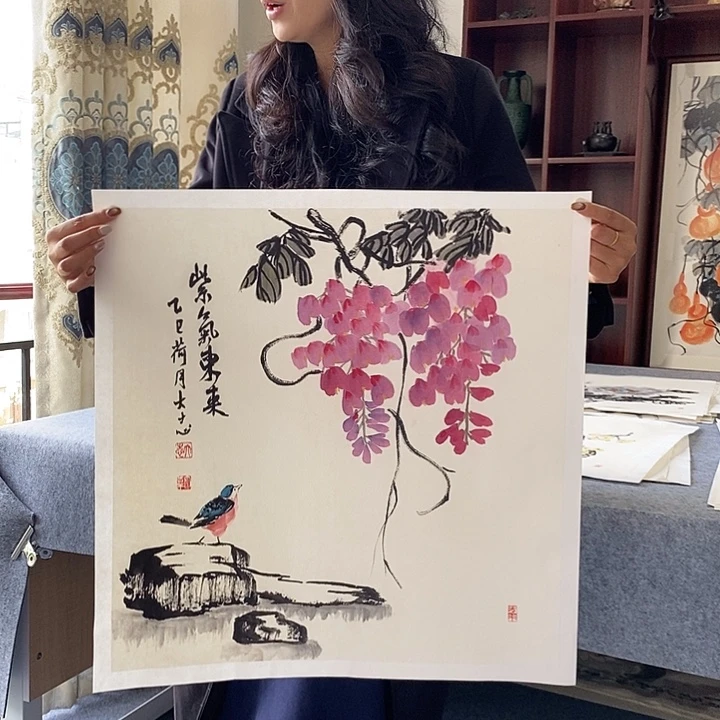 国画纯手绘国画写意作品