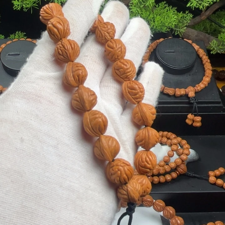 木质类精品桃核手持