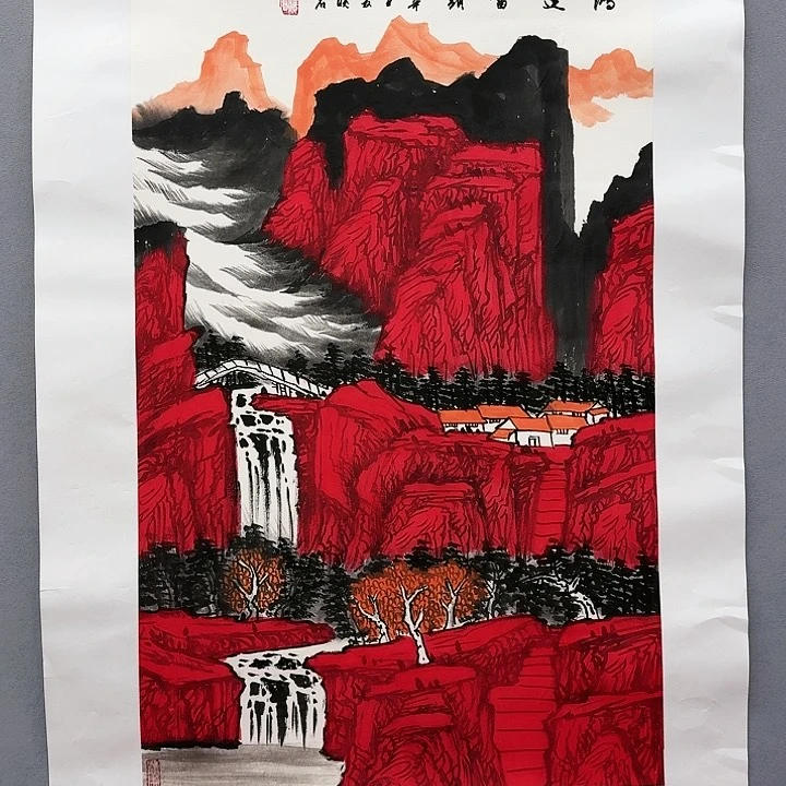 国画书法作品多次参加