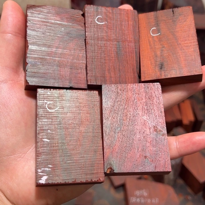 檀香紫檀（小叶紫檀）5片微瑕