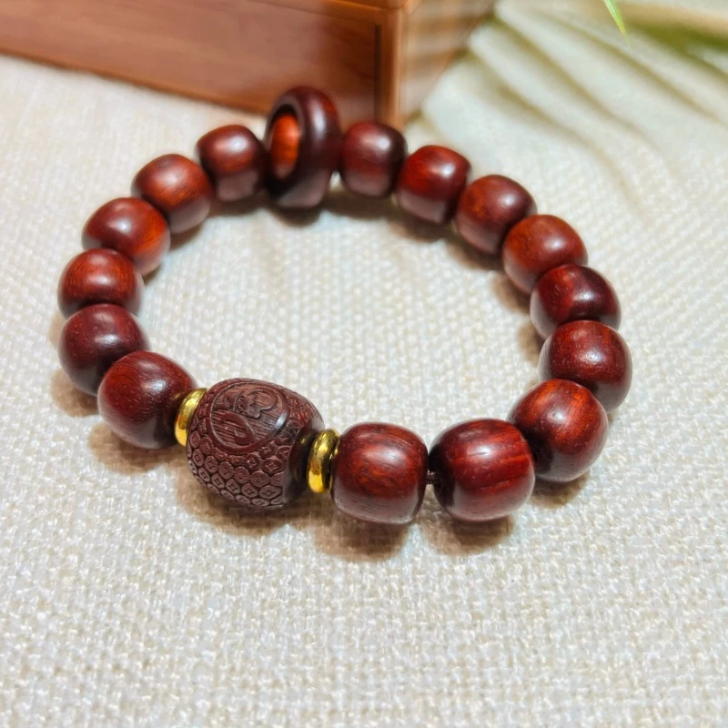 J8Q0541-无礼盒精品小叶紫檀手串