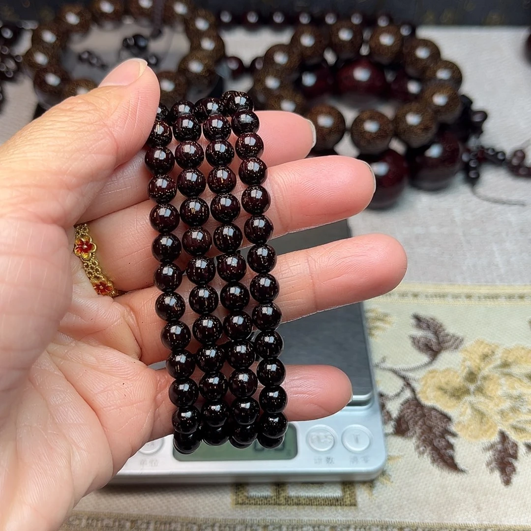 檀香紫檀（小叶紫檀）0.6 108颗 爆星