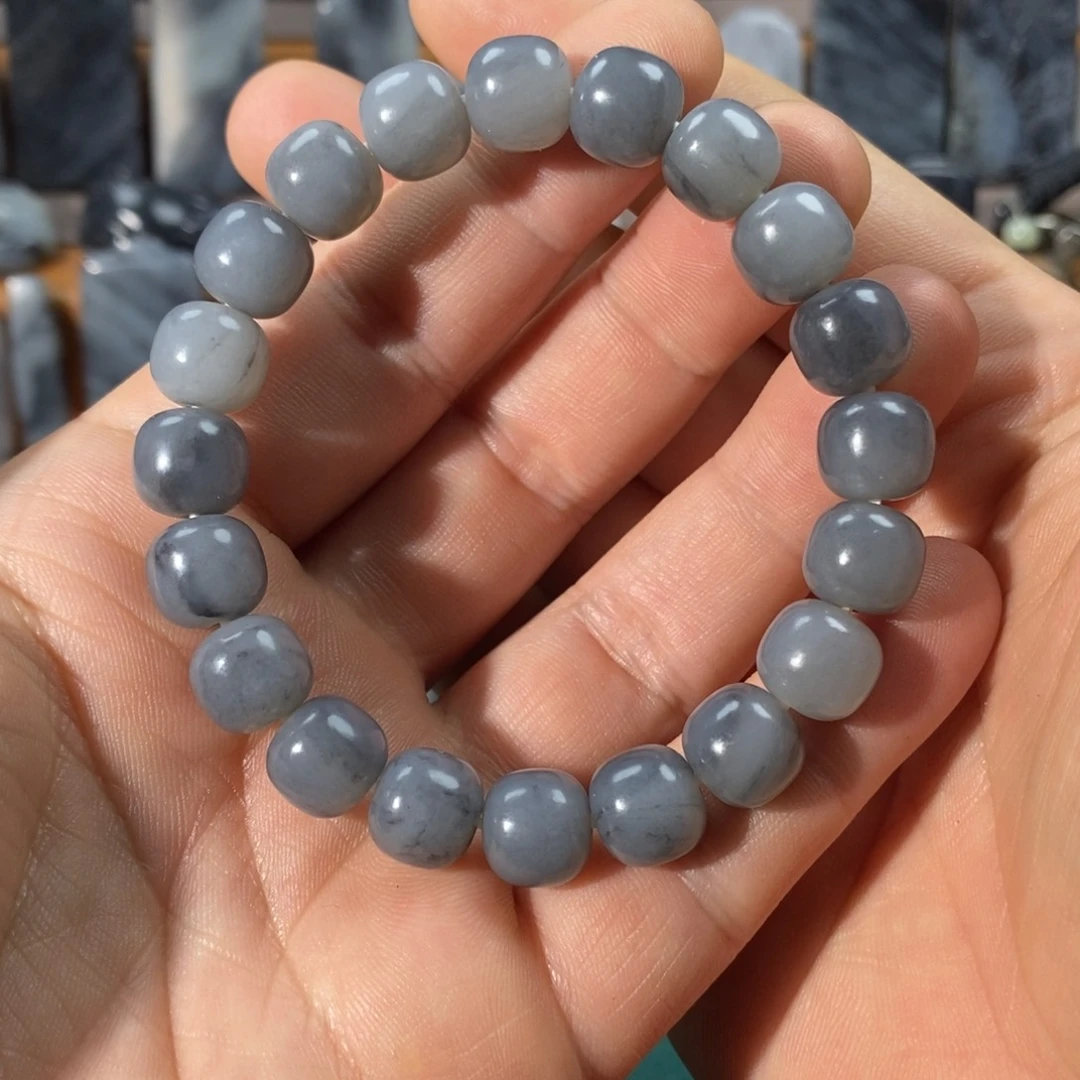 和田玉颈饰未镶嵌蹦****爱