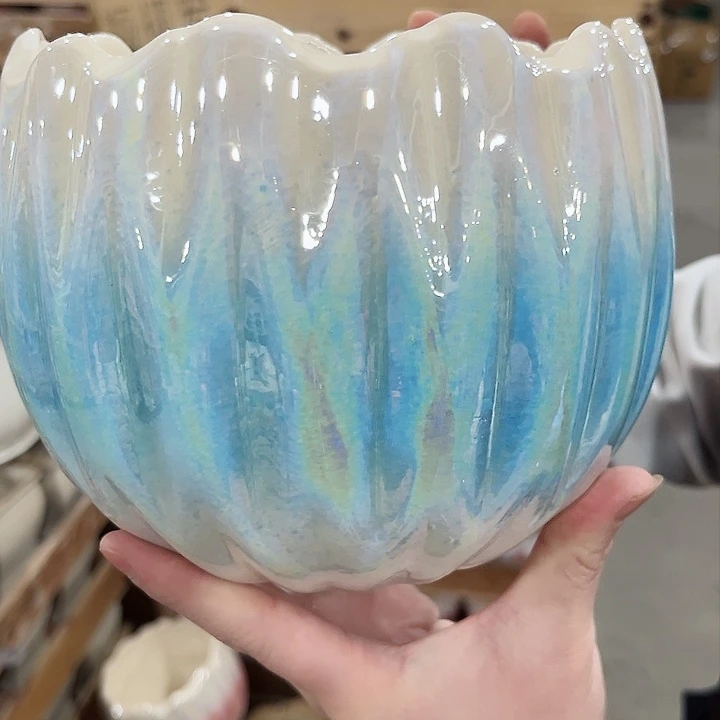 陶瓷陶瓷多肉植物花盆