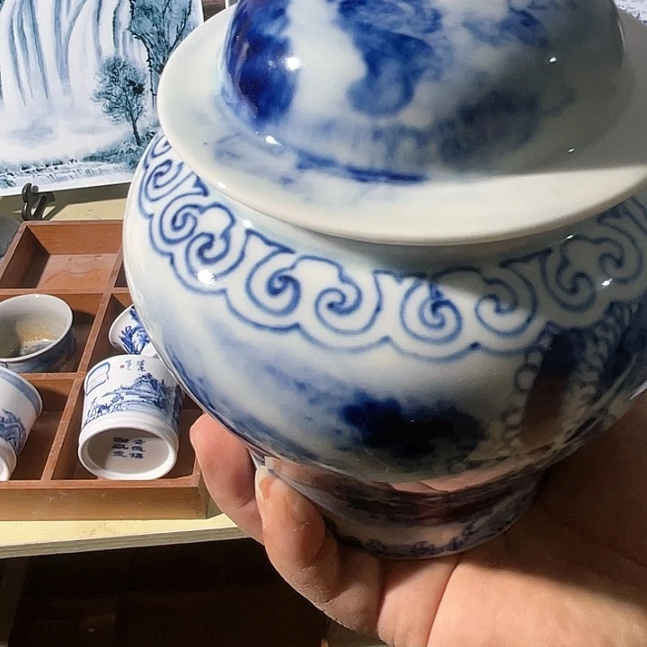 瓷片聲****人景德镇瓷器手工手绘