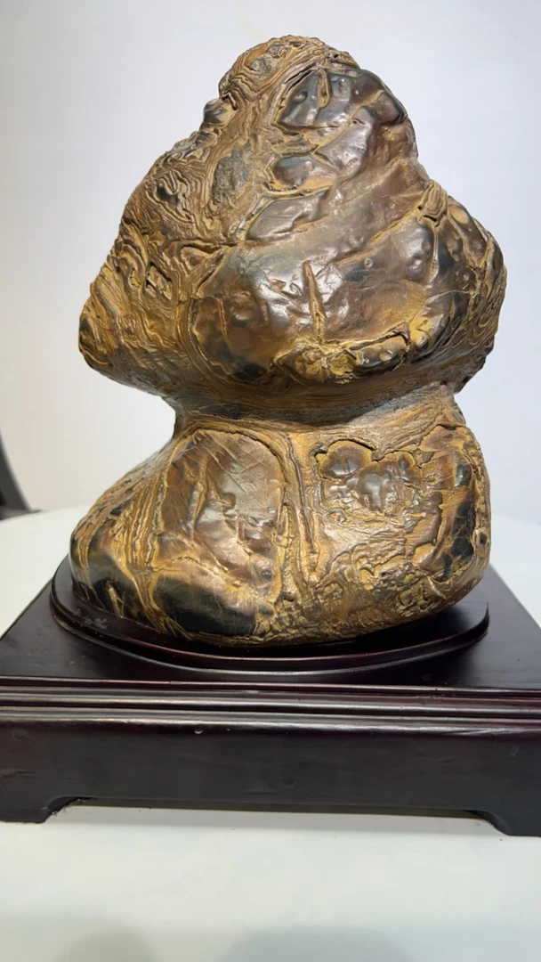 付米链接精品奇石石头天然石头摆件摆件纹石