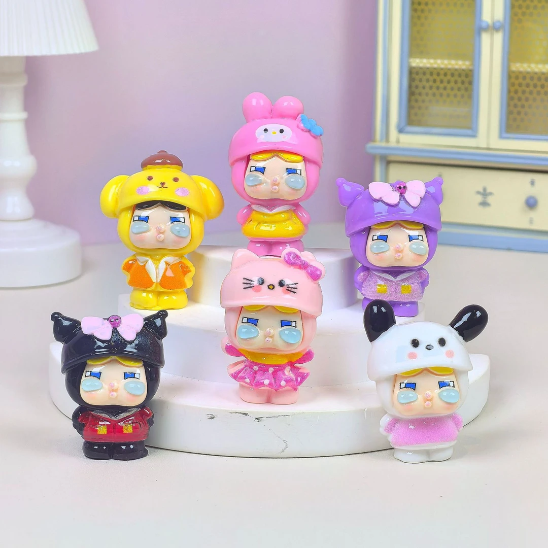 卡通三丽欧哭娃树脂摆件