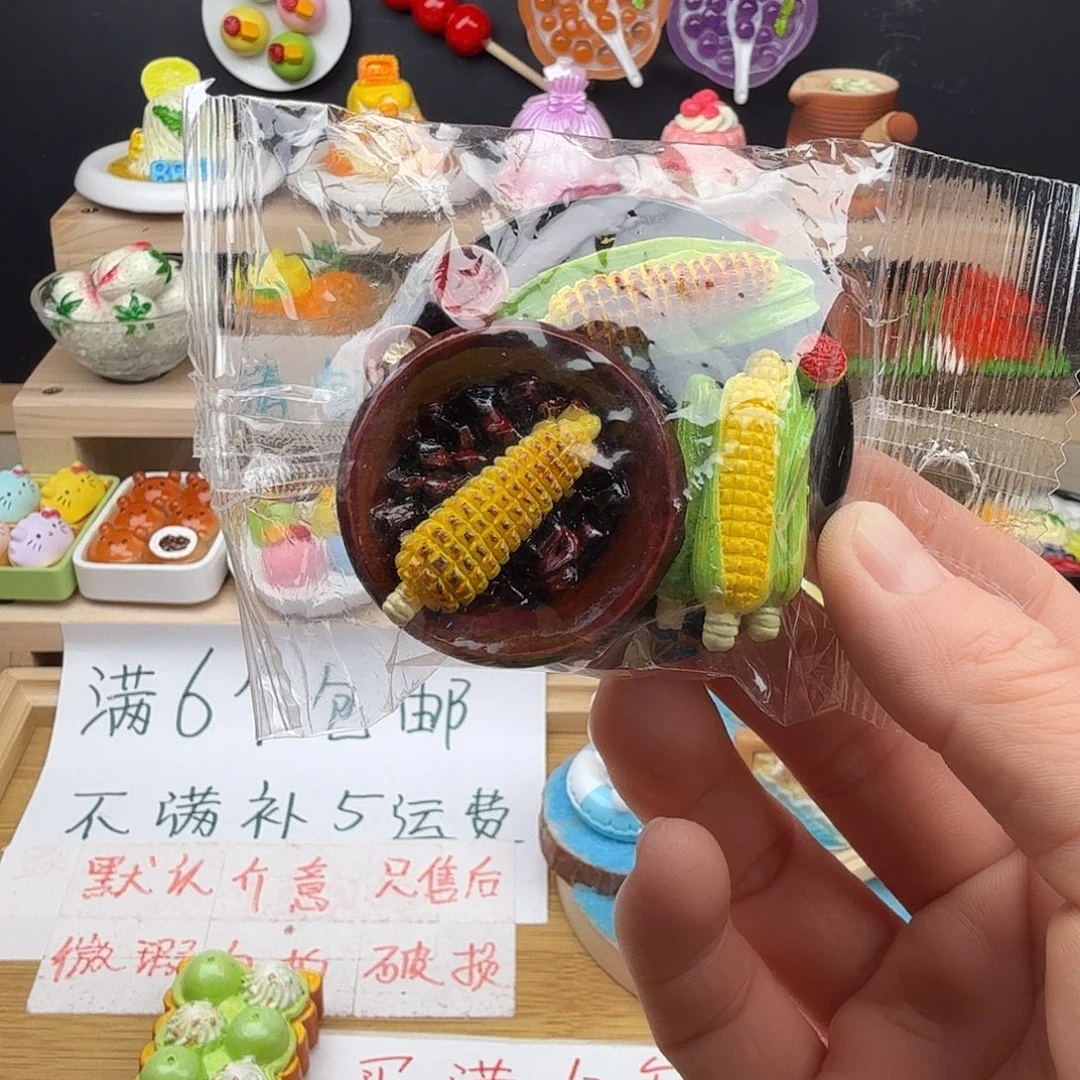 树脂食玩冰箱贴 凭开箱视频售后