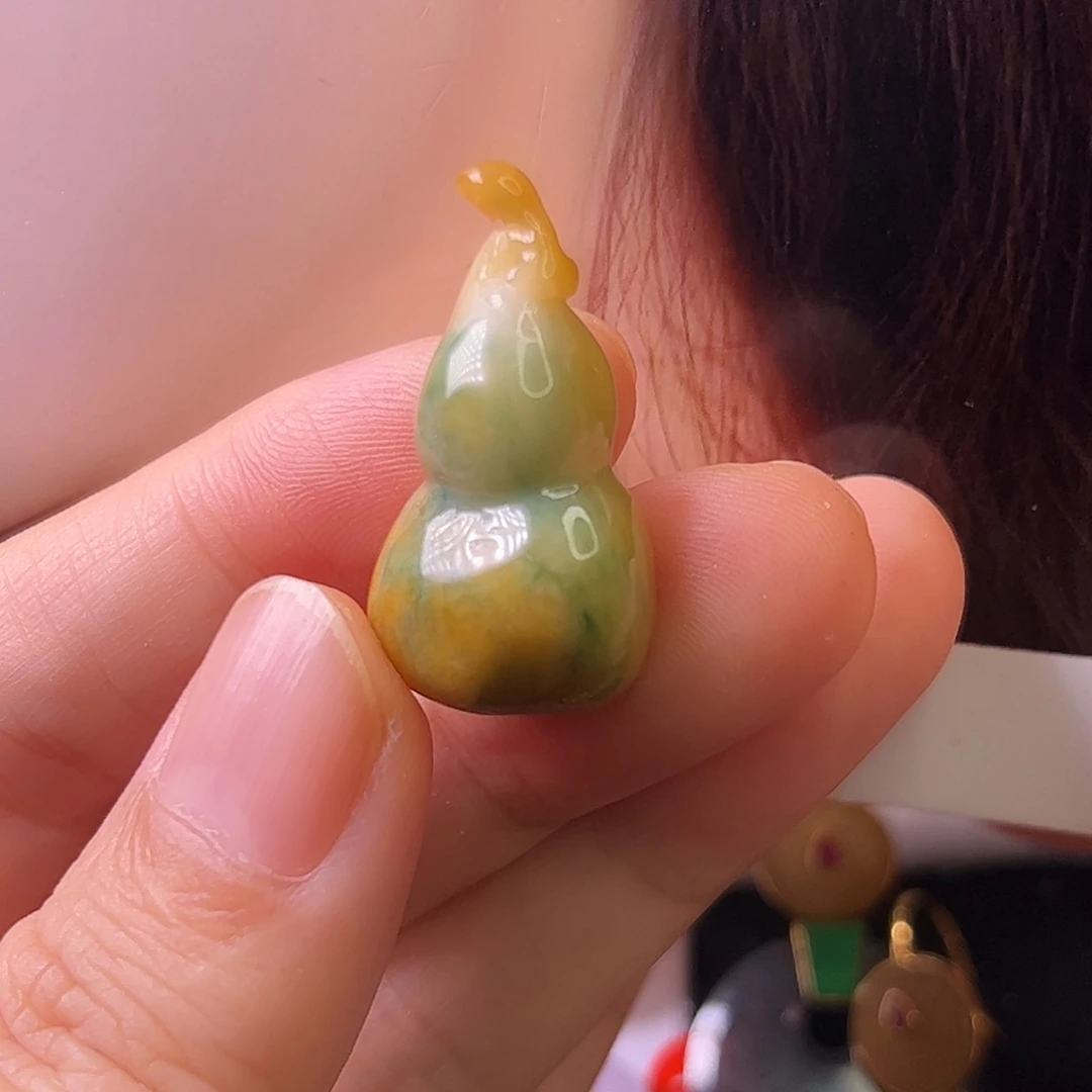 颈饰未镶嵌翡翠葫芦