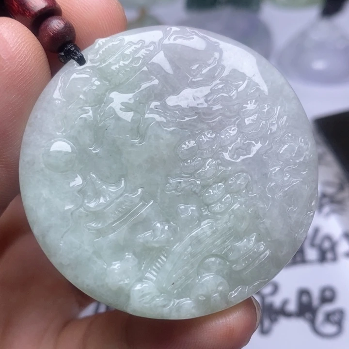 颈饰未镶嵌翡翠翡翠