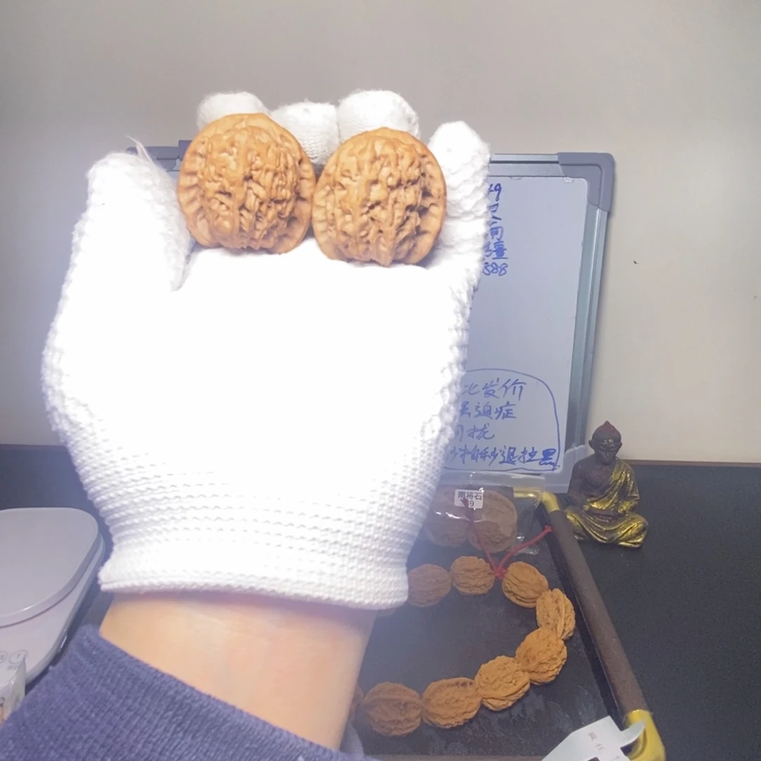 文玩核桃把件血麒麟遐思