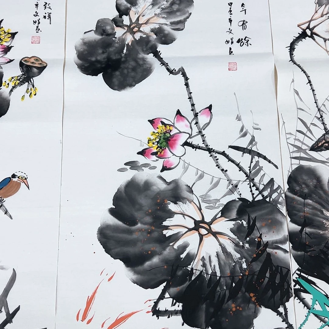 国画国画作品欣赏。我^_^