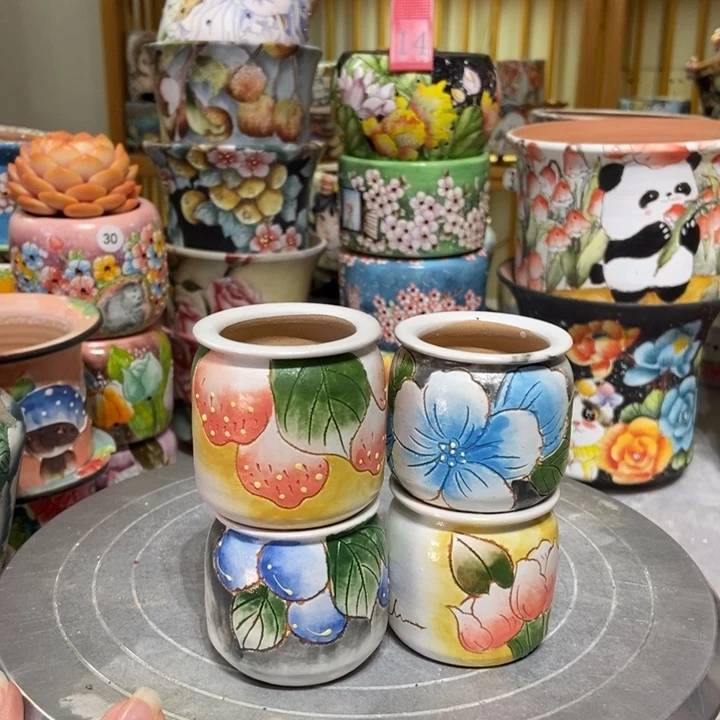 景德镇艺术手绘作品