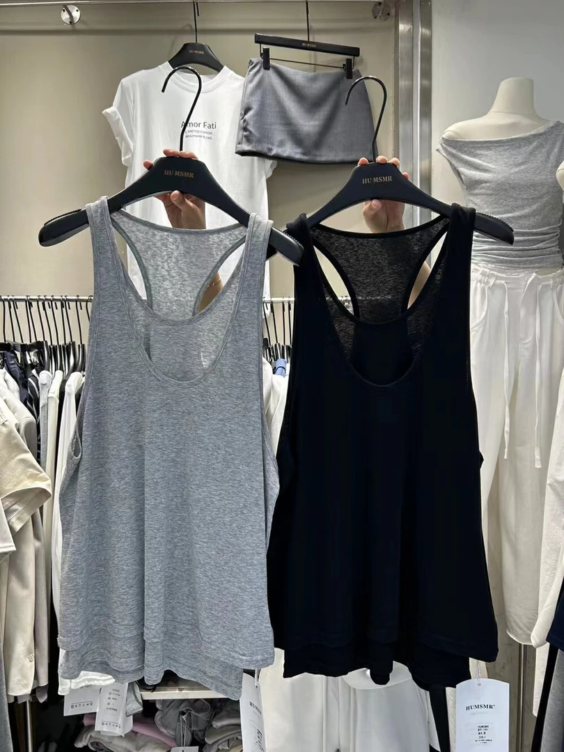 菜花 福（1ch681030#）自留！两个色不纠结百搭假两件背心 6-12