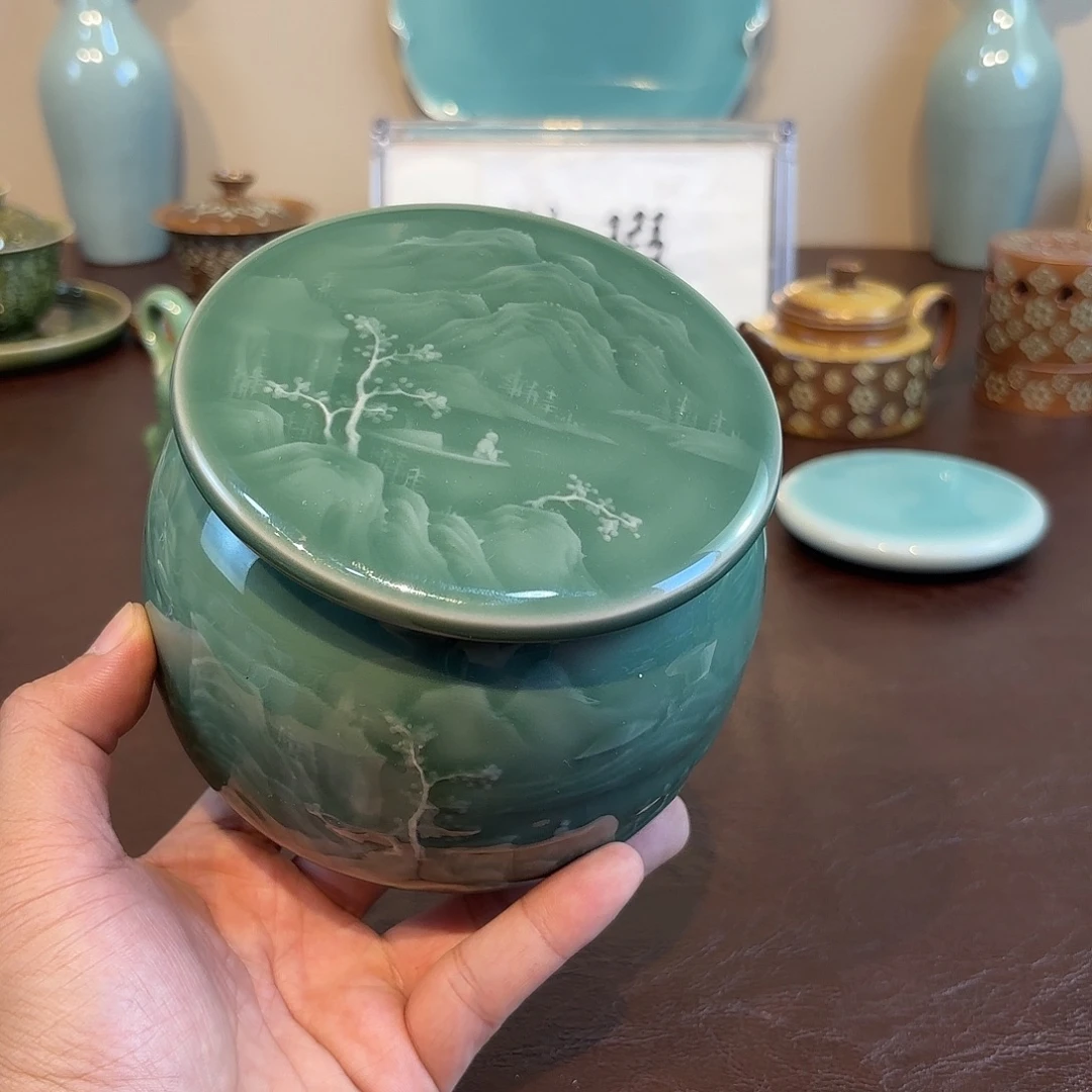 瓷片龙泉青瓷福利青瓷