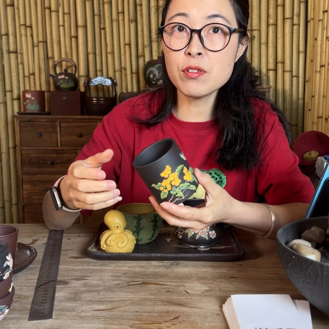 紫砂茶叶盒二级品瑕疵204444444444