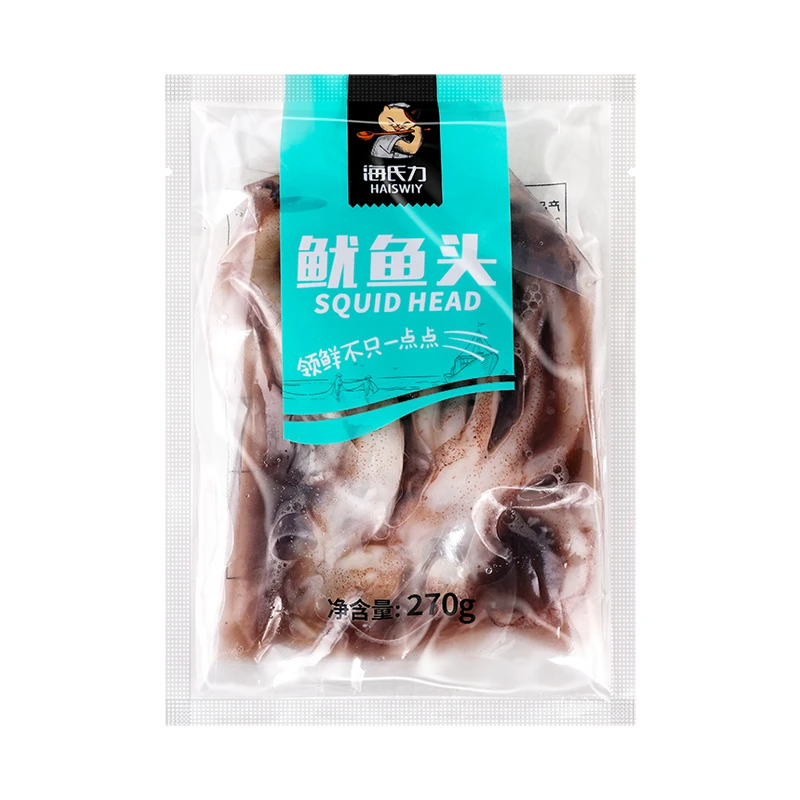海氏力单冻鱿鱼头270g