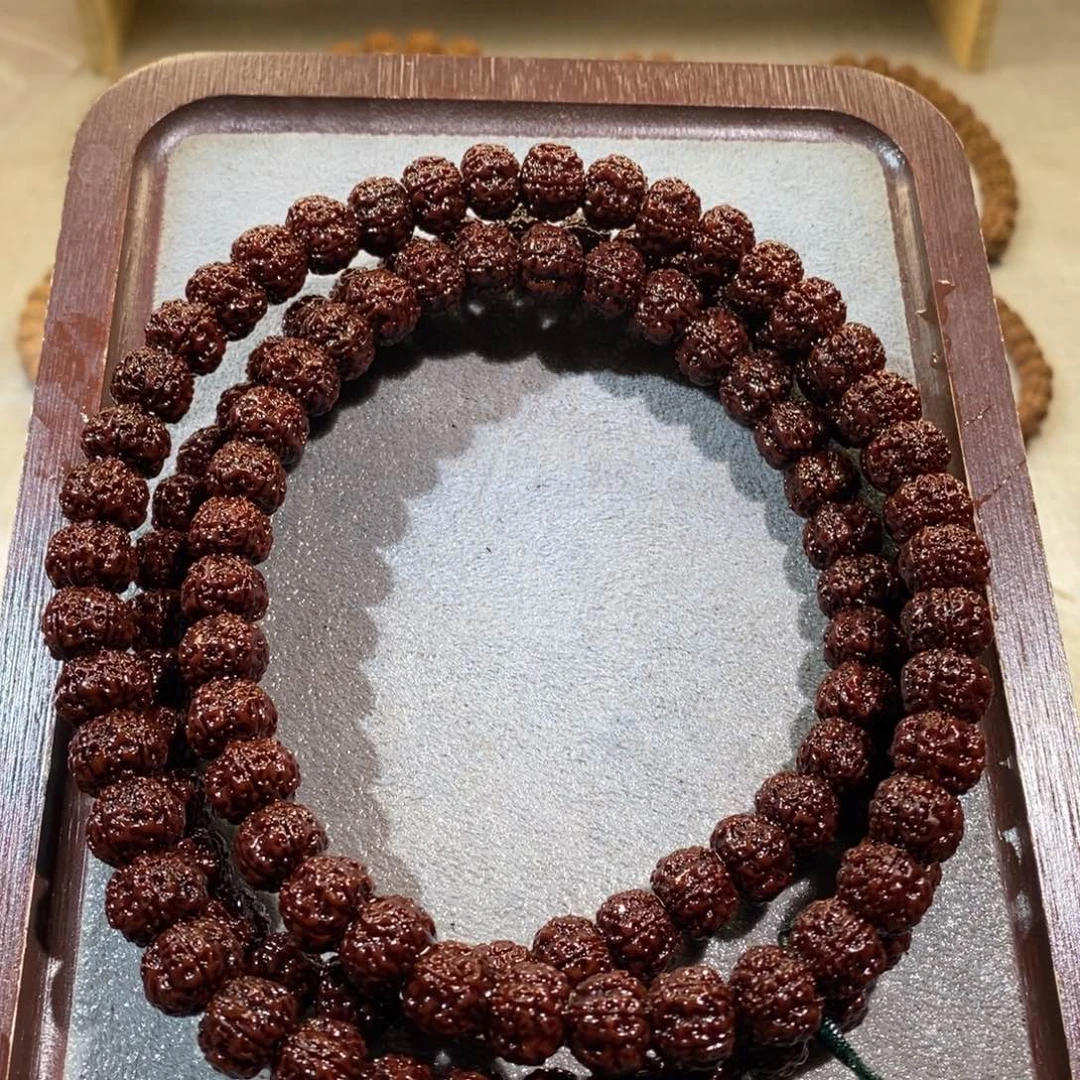 吊坠金刚菩提紫红皮平细脖挂001