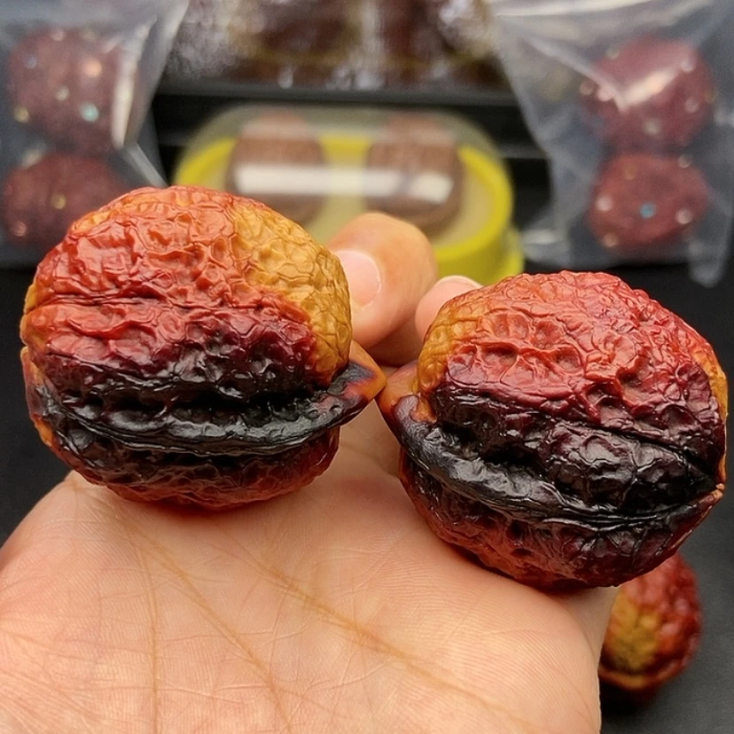 【闪购商品】把件文玩核桃41尺玄武蟾王